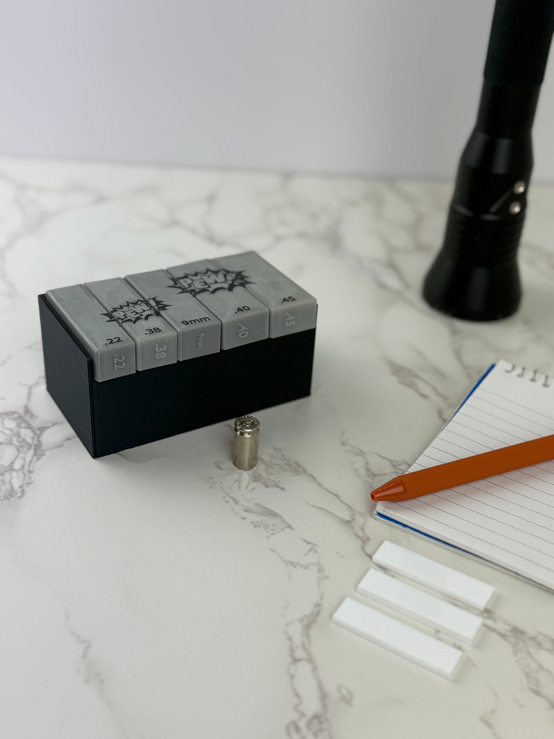 Fired Cartridge Case Evidence Scales - Set of 5