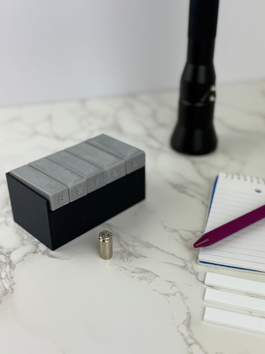 Fired Cartridge Case Evidence Scales - Set of 5