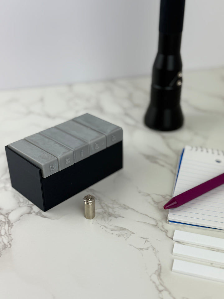 Fired Cartridge Case Evidence Scales - Set of 5