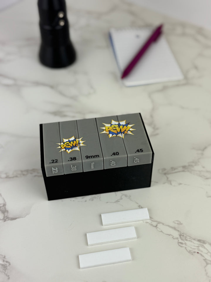 Fired Cartridge Case Evidence Scales - Set of 5