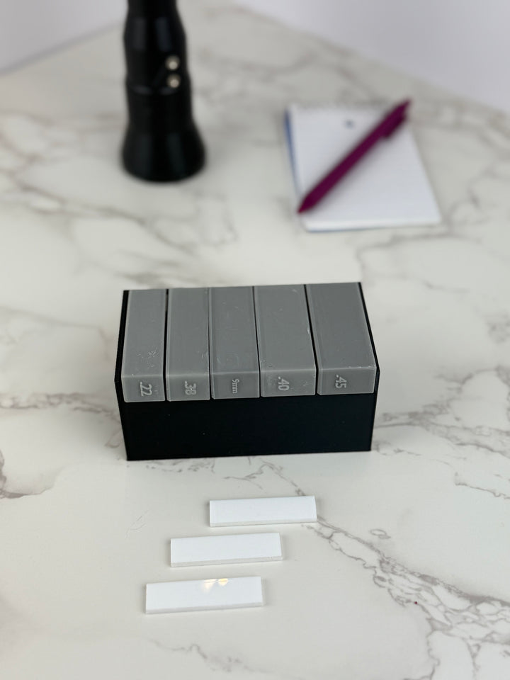 Fired Cartridge Case Evidence Scales - Set of 5