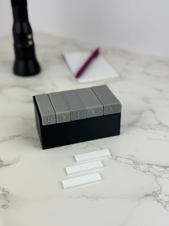 Fired Cartridge Case Evidence Scales - Set of 5