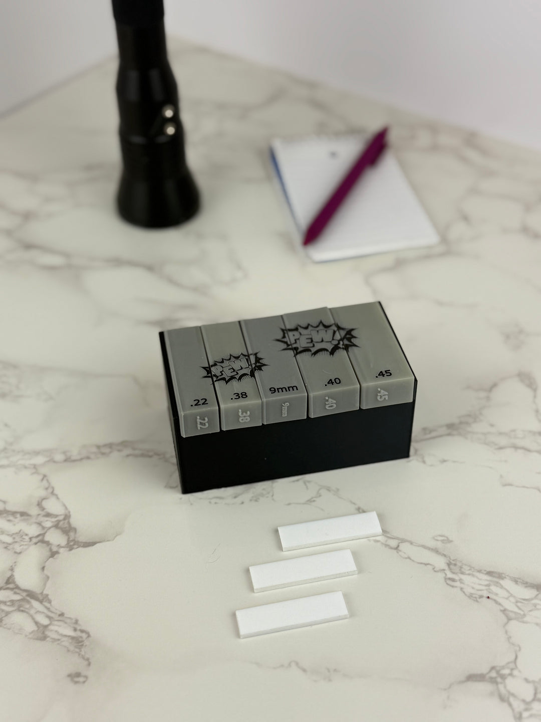 Fired Cartridge Case Evidence Scales - Set of 5