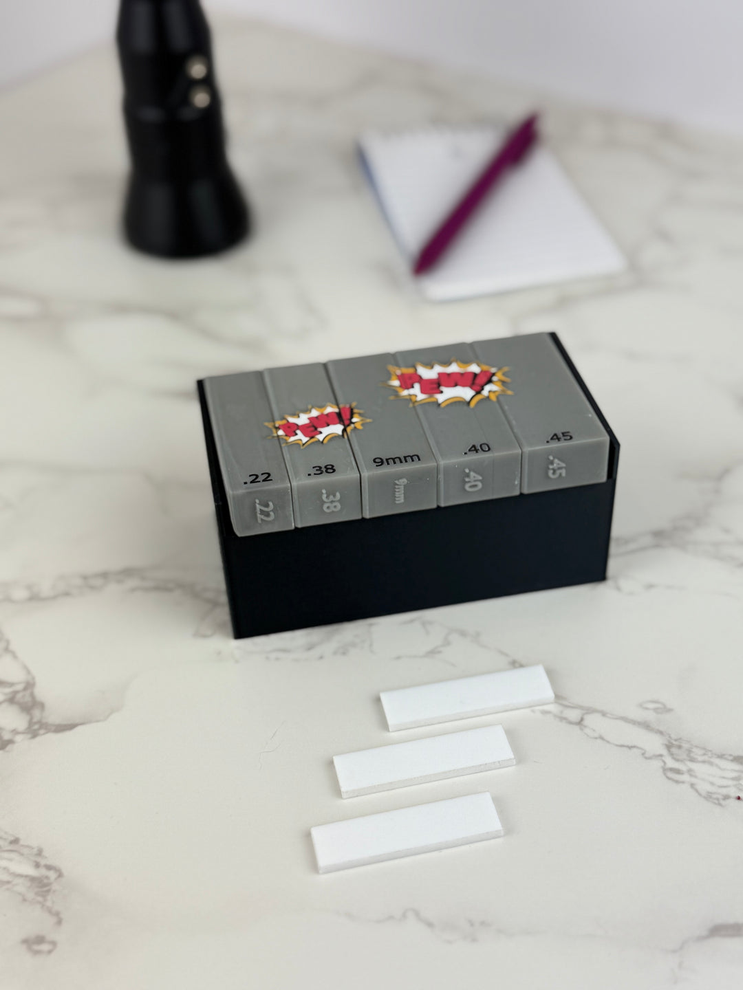 Fired Cartridge Case Evidence Scales - Set of 5