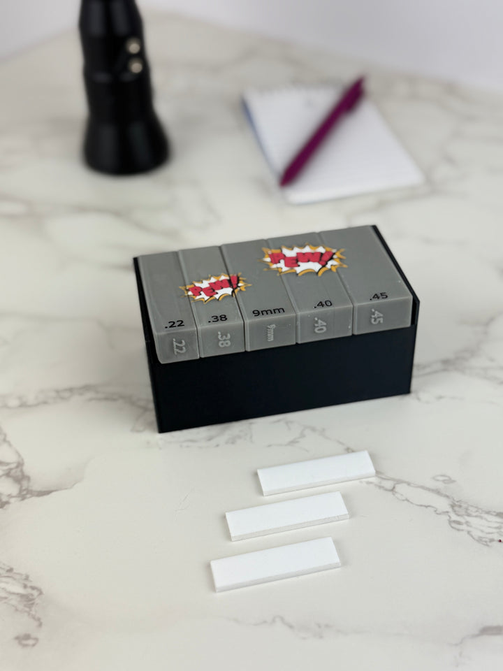 Fired Cartridge Case Evidence Scales - Set of 5