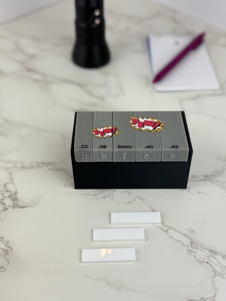 Fired Cartridge Case Evidence Scales - Set of 5