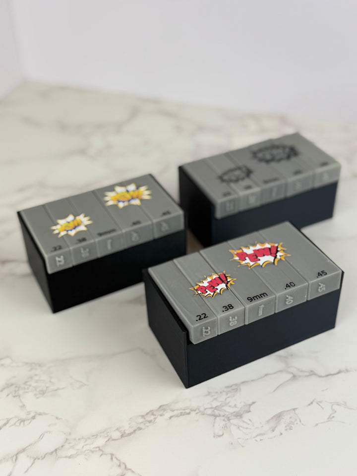 Fired Cartridge Case Evidence Scales - Set of 5