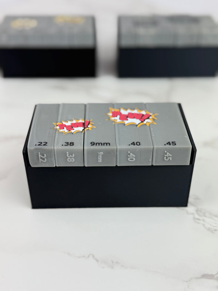 Fired Cartridge Case Evidence Scales - Set of 5