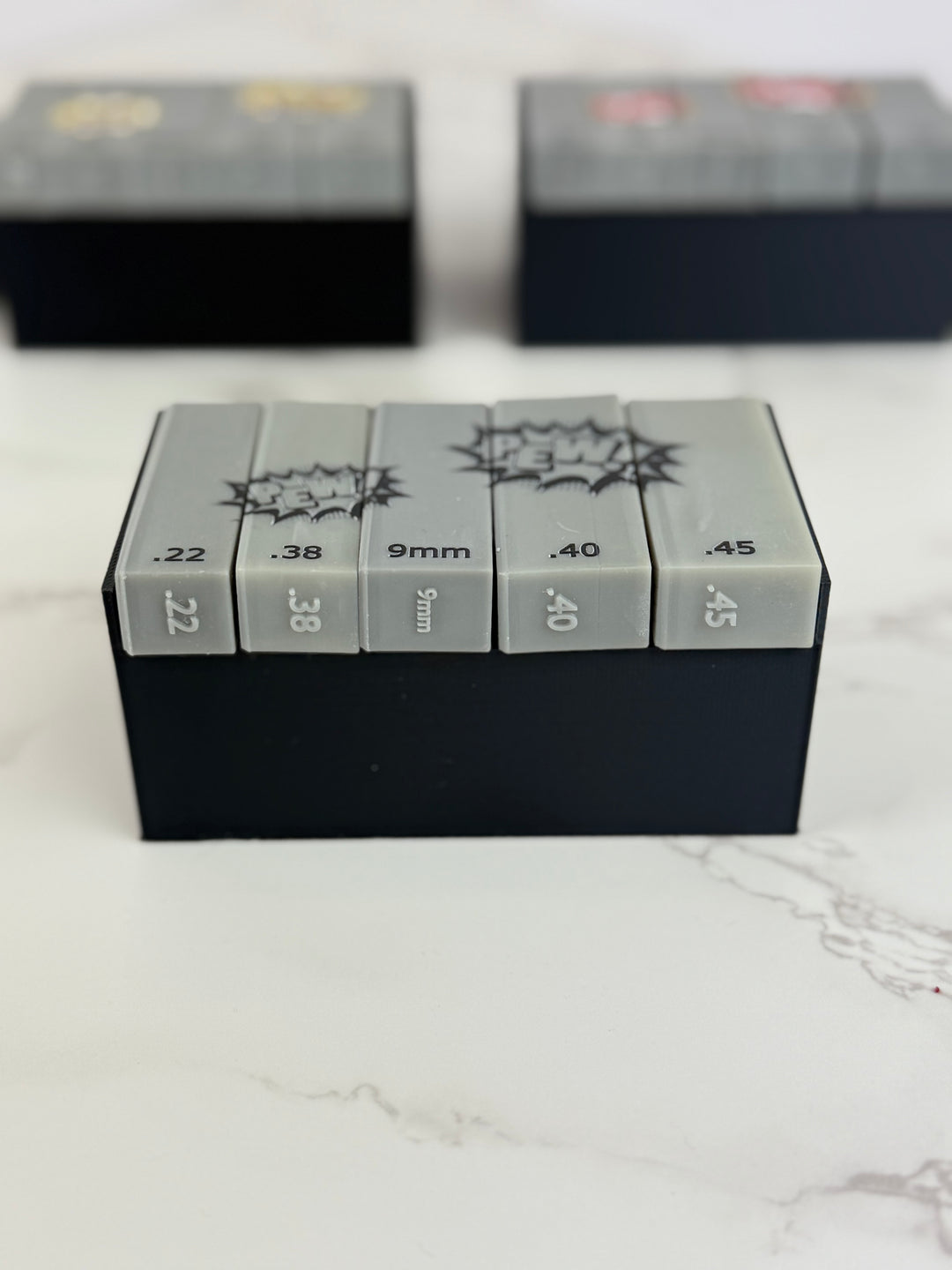 Fired Cartridge Case Evidence Scales - Set of 5