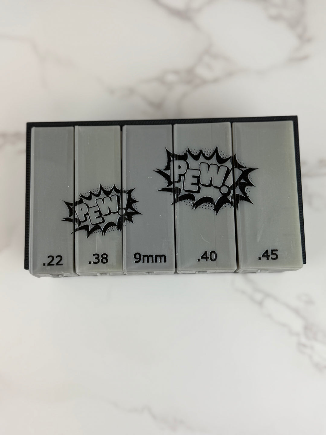 Fired Cartridge Case Evidence Scales - Set of 5