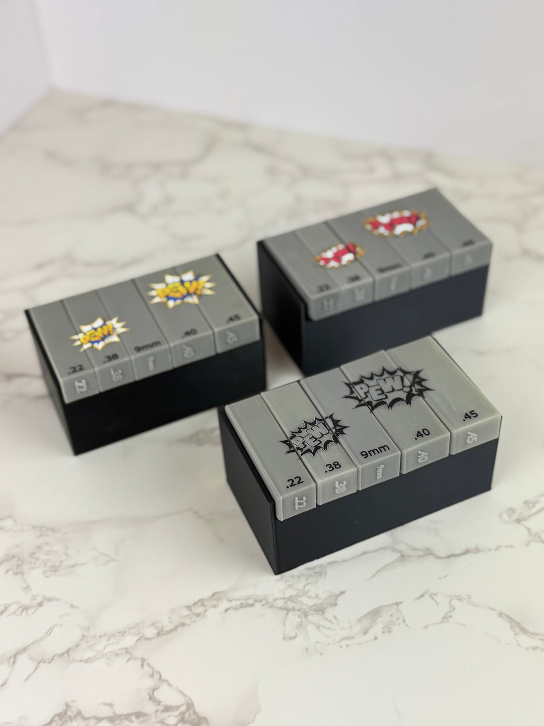 Fired Cartridge Case Evidence Scales - Set of 5