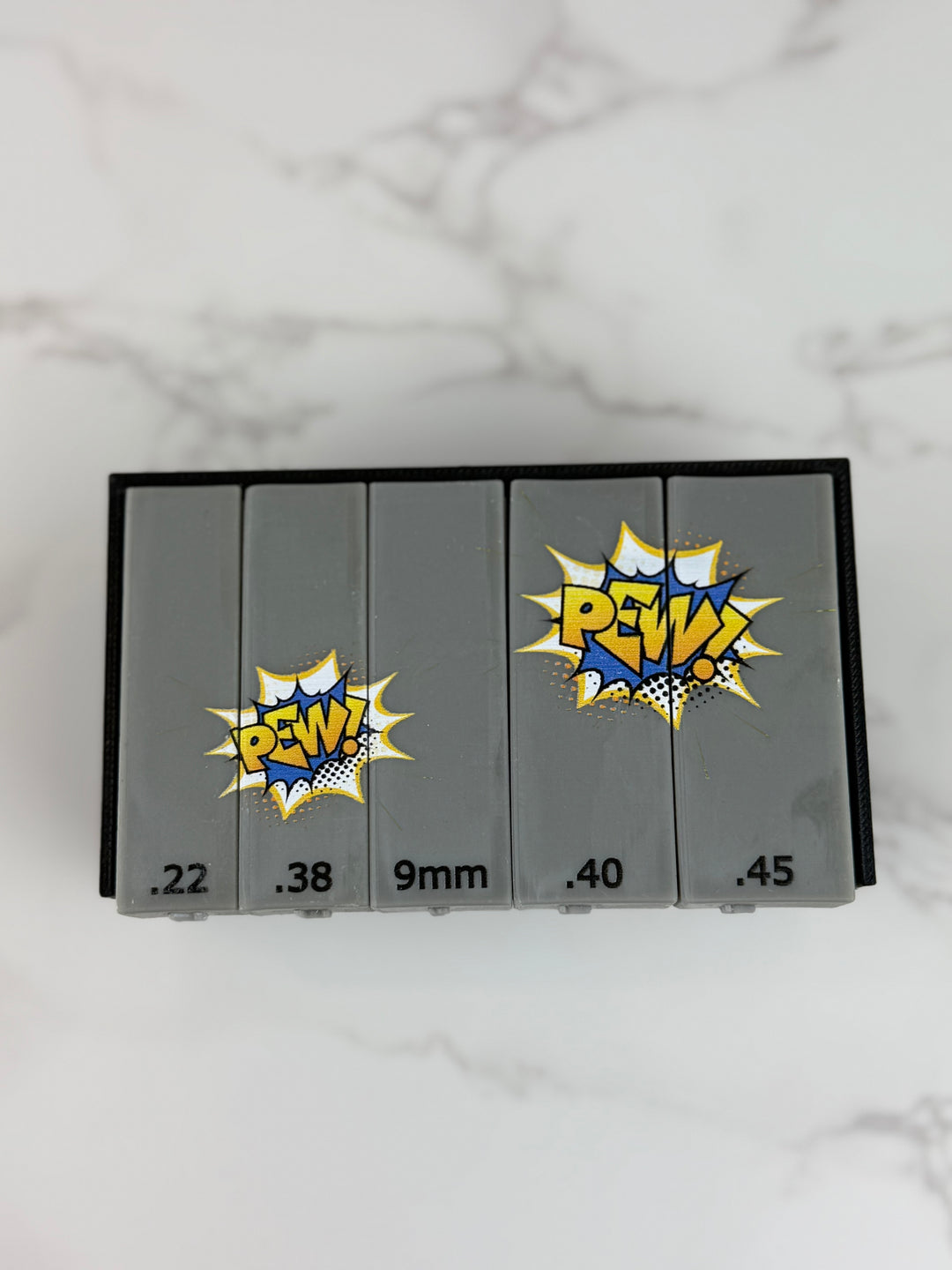 Fired Cartridge Case Evidence Scales - Set of 5