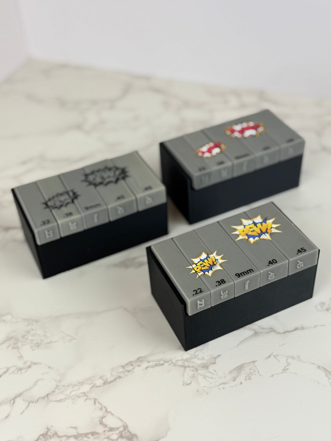 Fired Cartridge Case Evidence Scales - Set of 5