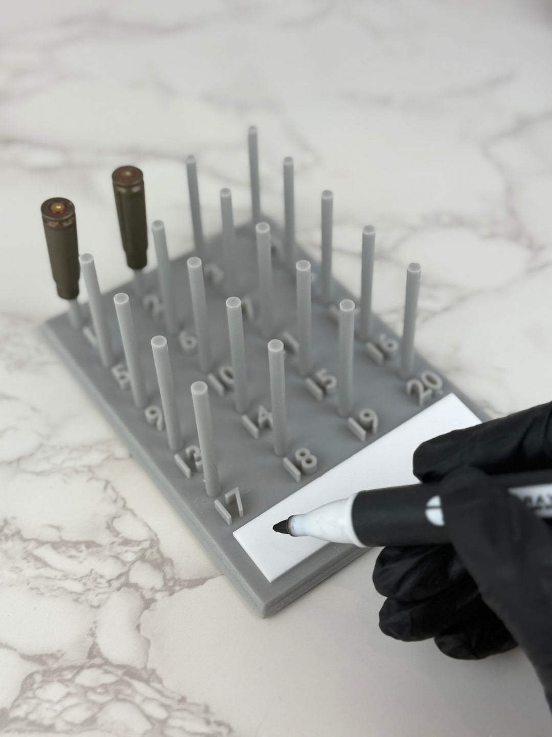 Cartridge Case Processing Rack