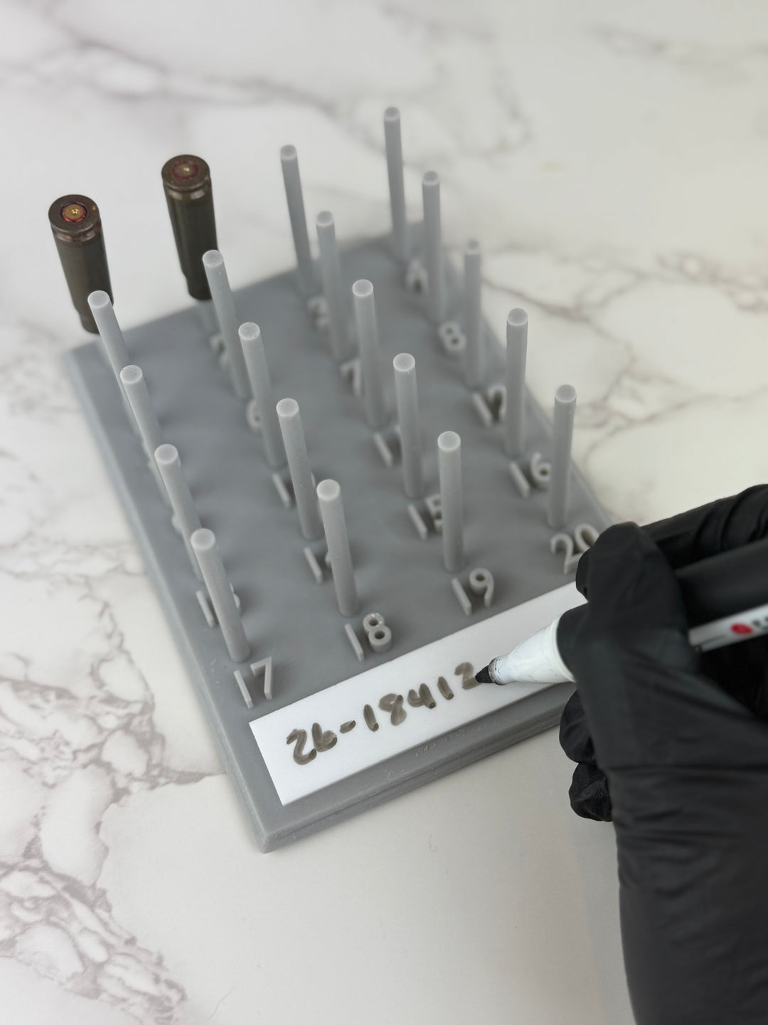 Cartridge Case Processing Rack