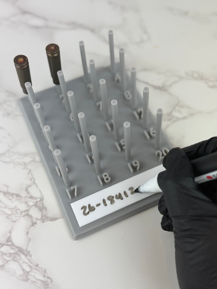 Cartridge Case Processing Rack