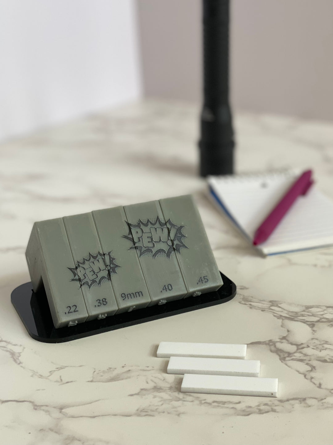Fired Cartridge Case Evidence Scales - Set of 5
