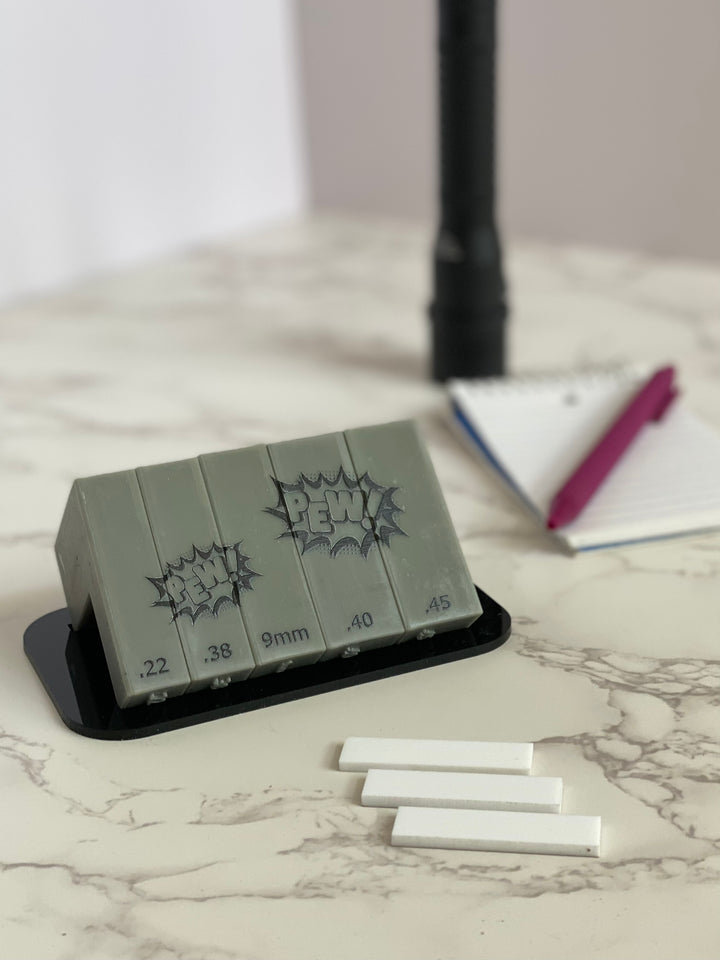 Fired Cartridge Case Evidence Scales - Set of 5