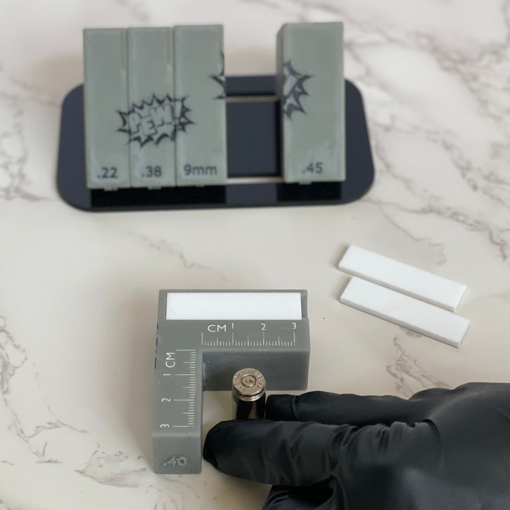 Fired Cartridge Case Evidence Scales - Set of 5