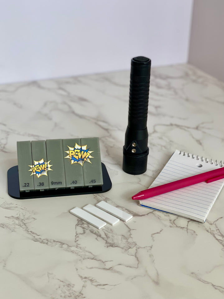 Fired Cartridge Case Evidence Scales - Set of 5