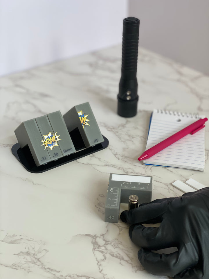 Fired Cartridge Case Evidence Scales - Set of 5