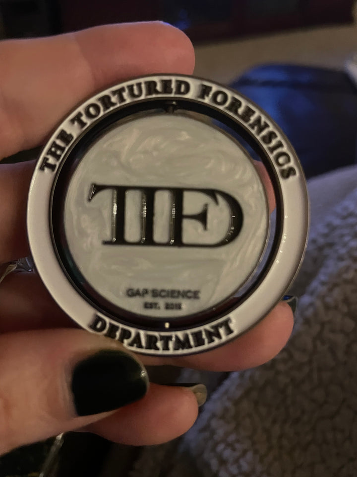 Tortured Forensics Department Challenge Coin