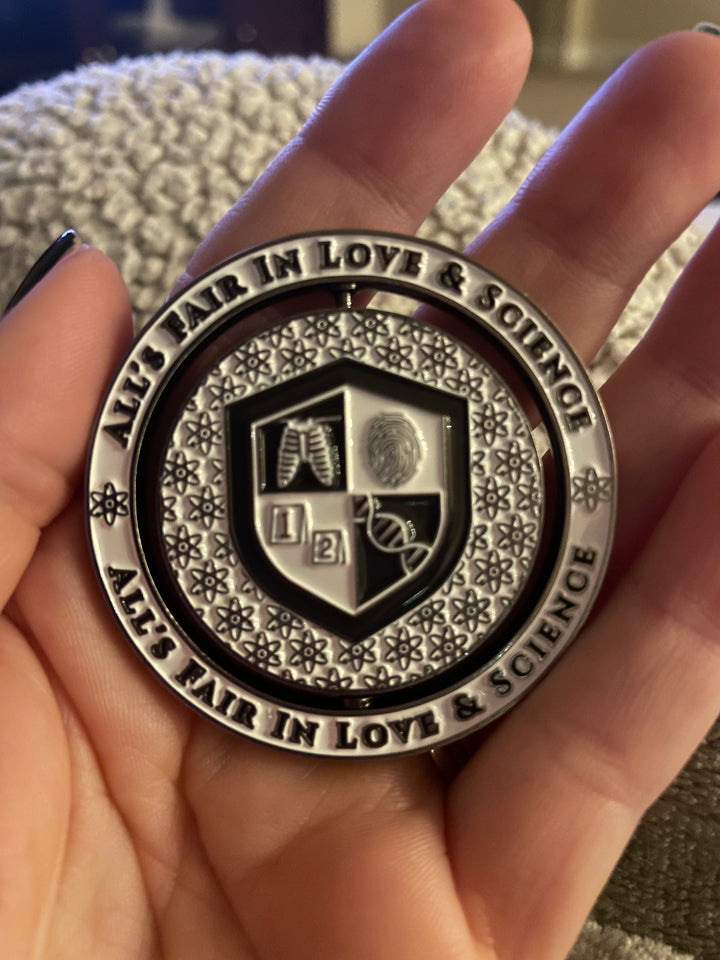 Tortured Forensics Department Challenge Coin