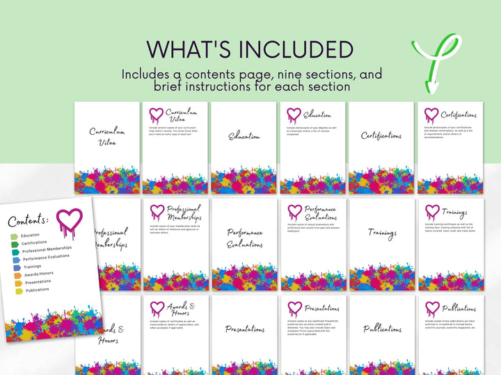 Paint Spatter Boss Book Inserts