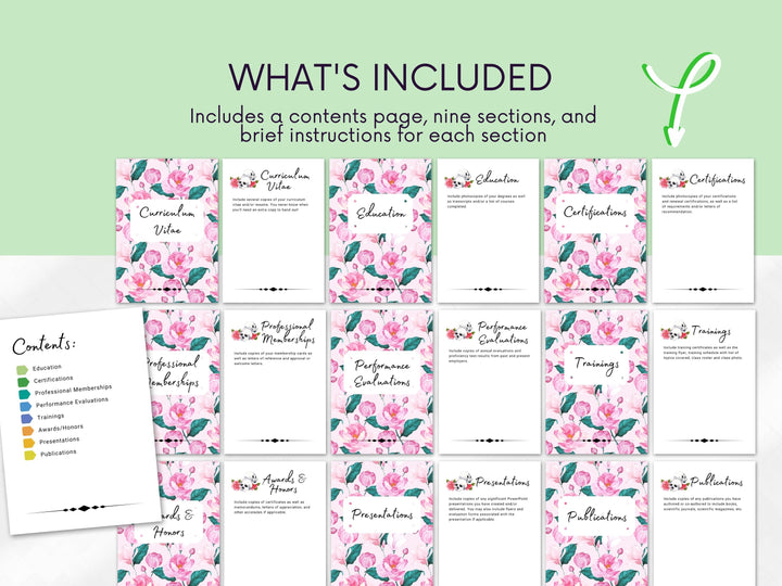 Roses & Skulls Boss Book Inserts