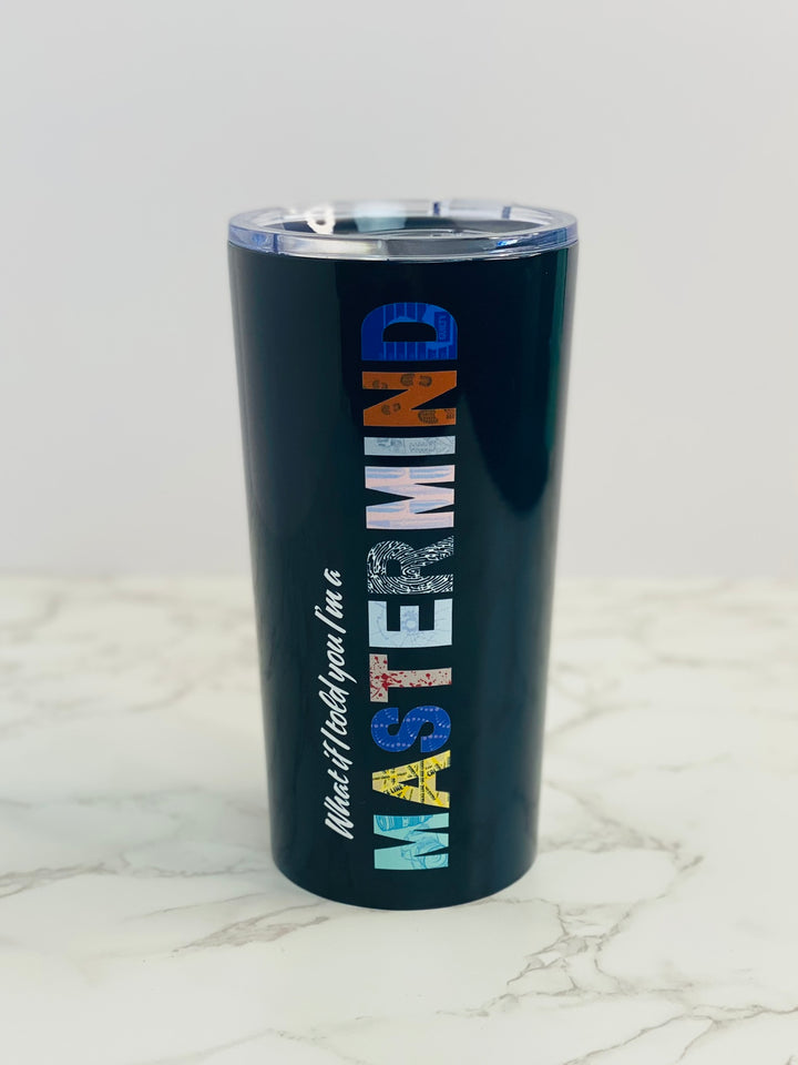 "Mastermind" Tumbler 20oz (Black)